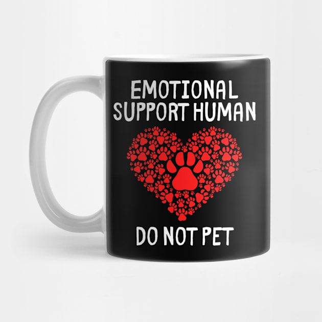 emotional support human do not pet by Murray's Apparel